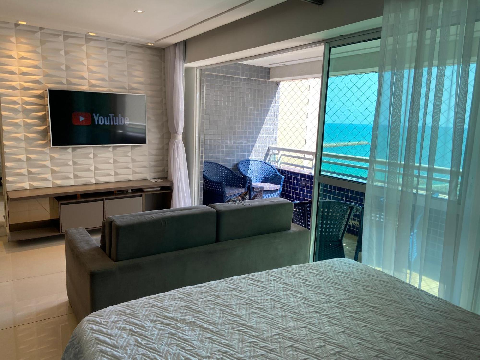 Apartamento Vista Mar 福塔雷萨 外观 照片