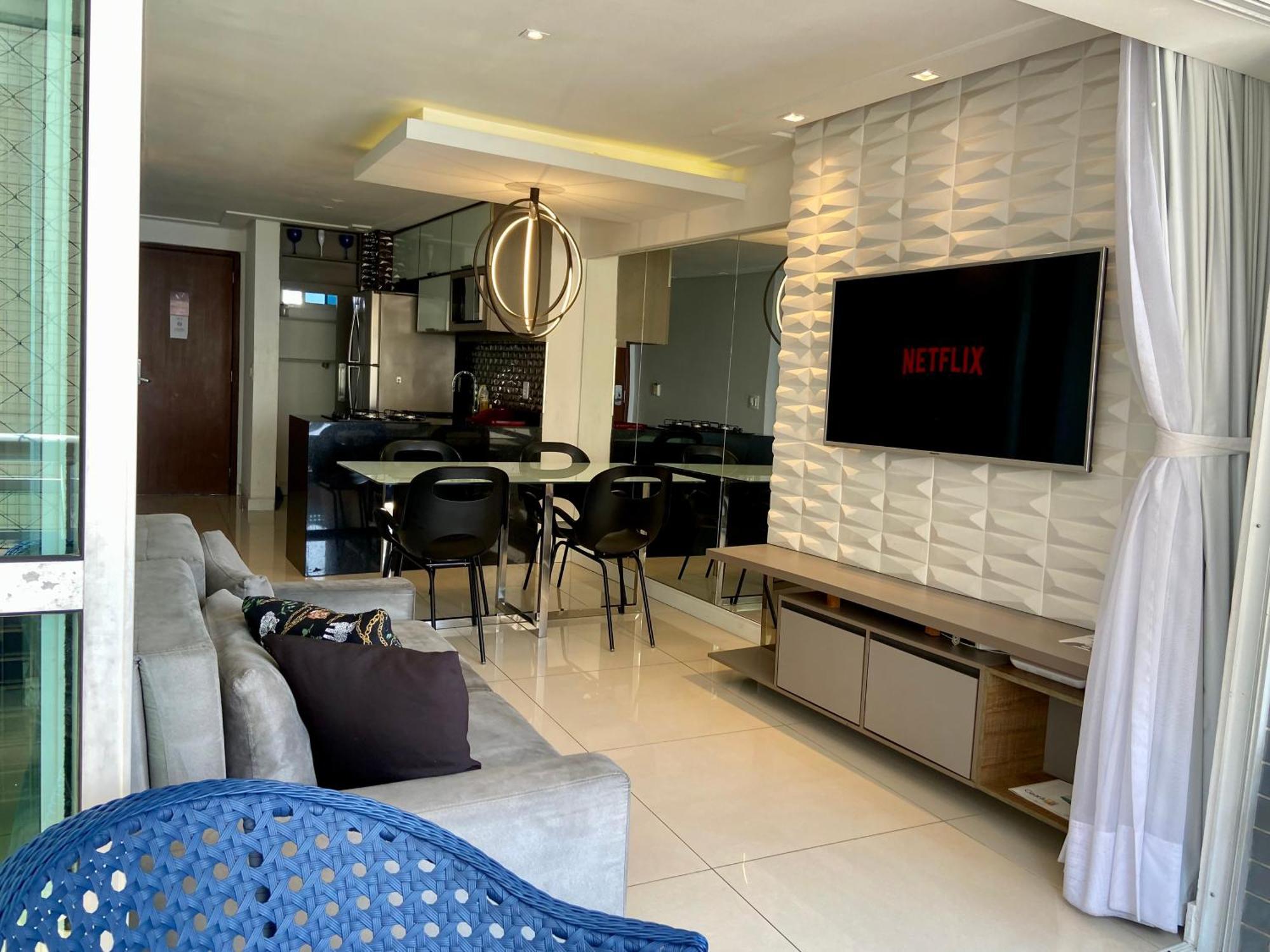 Apartamento Vista Mar 福塔雷萨 外观 照片