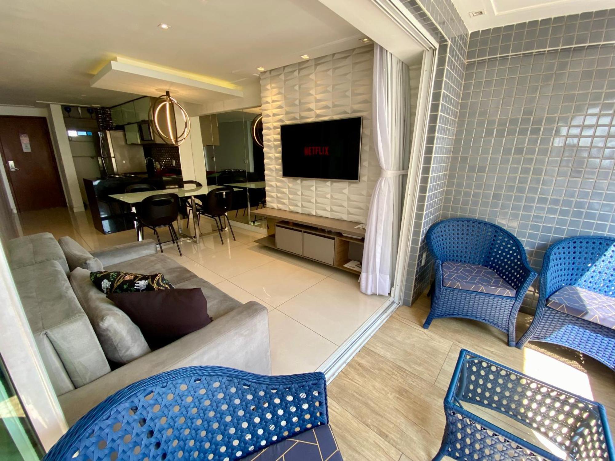 Apartamento Vista Mar 福塔雷萨 外观 照片