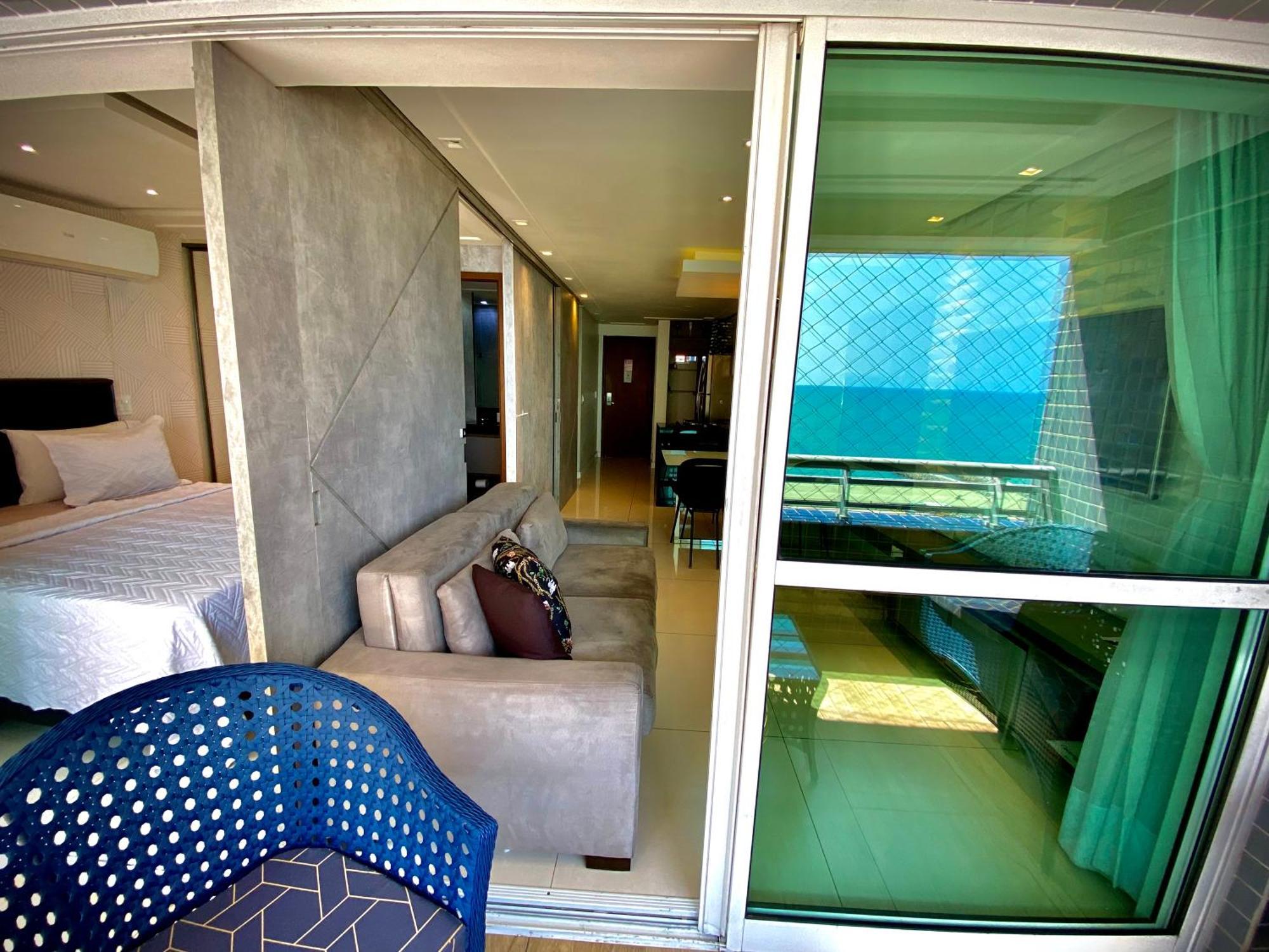 Apartamento Vista Mar 福塔雷萨 外观 照片